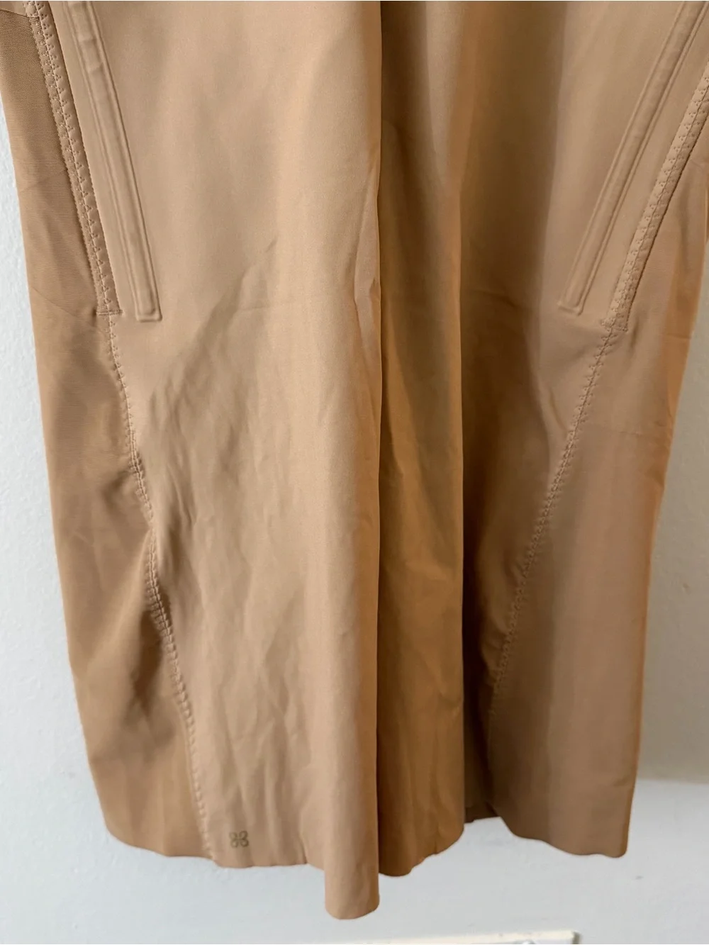 Honeylove‎ Mid-Thigh Bodysuit Shapewear Sand Nude Women's Size 3X NWT